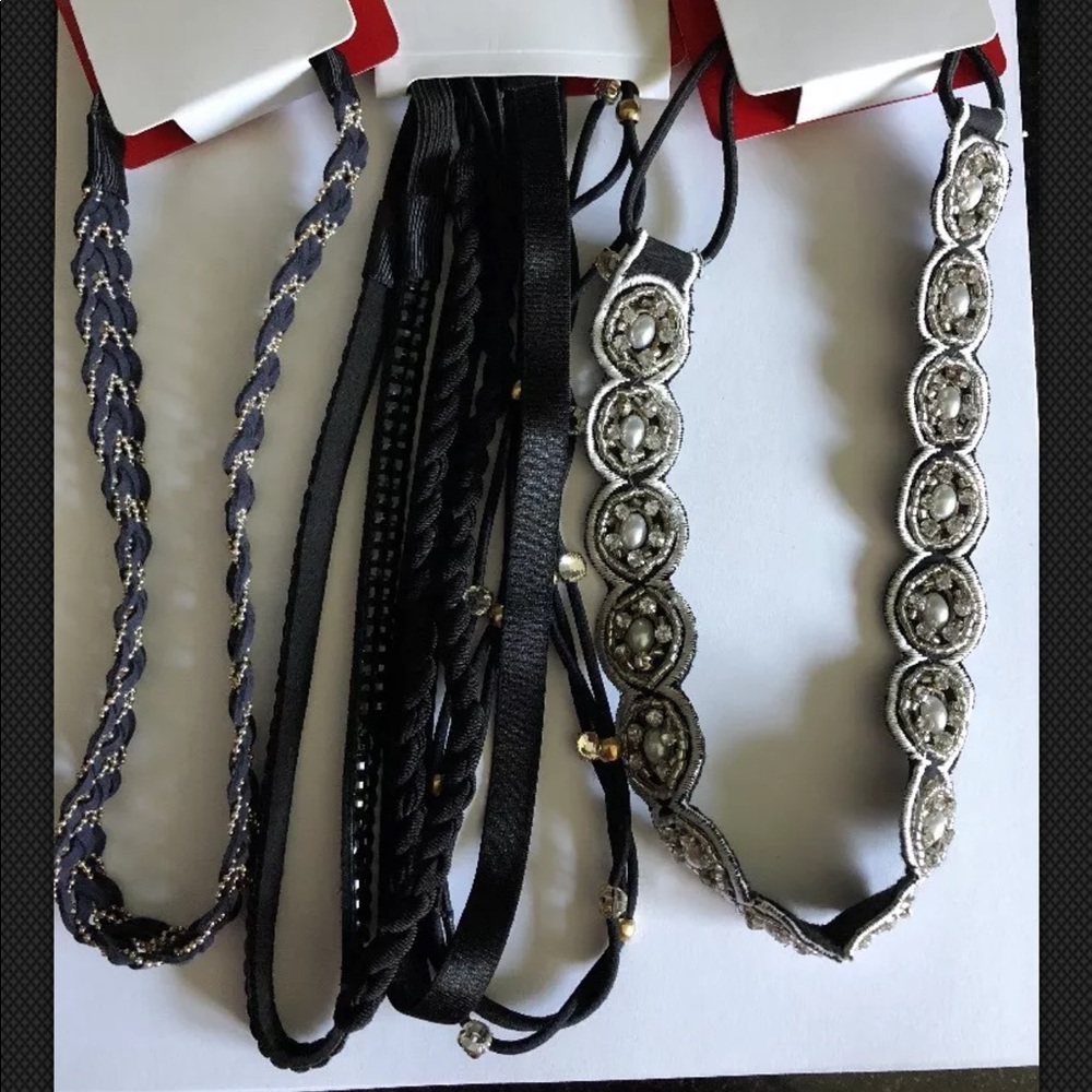 ELLE Headbands Hair Accessories Lot of 6 $53Retail